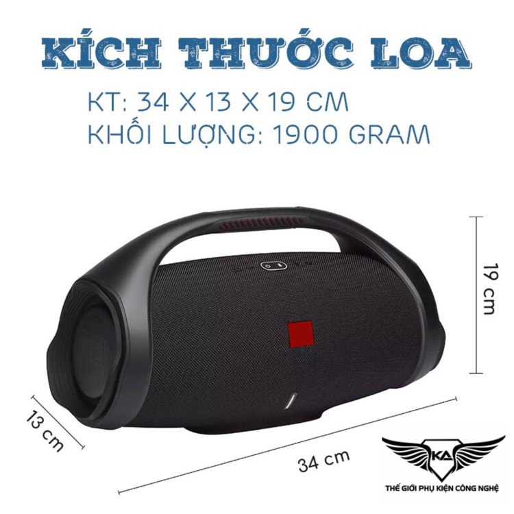 Loa bluetooth Boombox Karpino Công suất 30W Nghe nhạc 5-6h BASS CĂNG,loa blutooth ÂM THANH SỐNG ĐỘNG cho Vinahouse, EDM