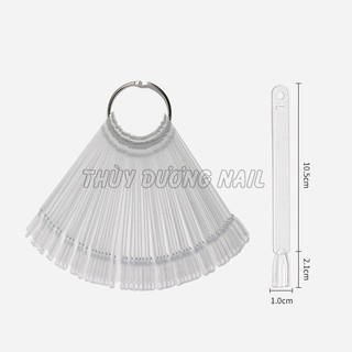 Bộ 50 que móng vuông làm mẫu sơn chuyên dùng làm nail