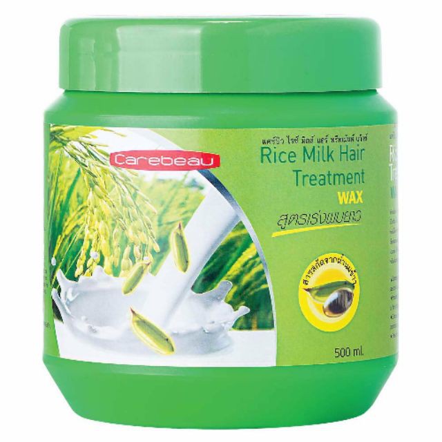 Kem Ủ Tóc Sữa Gạo Carebeau [ FREESHIP ]Hàng Nội Địa Thái Lan Siêu Mềm Mượt 500ml