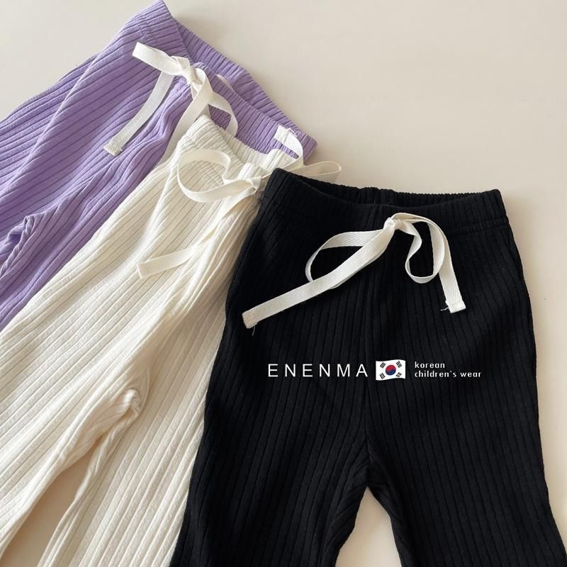 Quần Cotton Dài Tới Mắt Cá Chân Thiết Kế Tua Rua Phong Cách Hàn Quốc Hàng Mới Thời Trang Mùa Hè Cho Bé Gái 2022