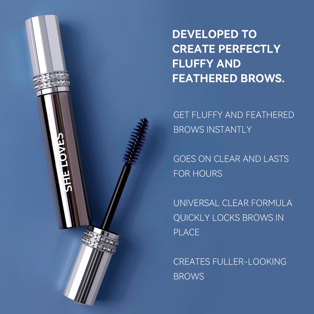 [Hàng mới về] Kem tạo kiểu lông mày Sheloves kháng nước nhanh khô cao cấp