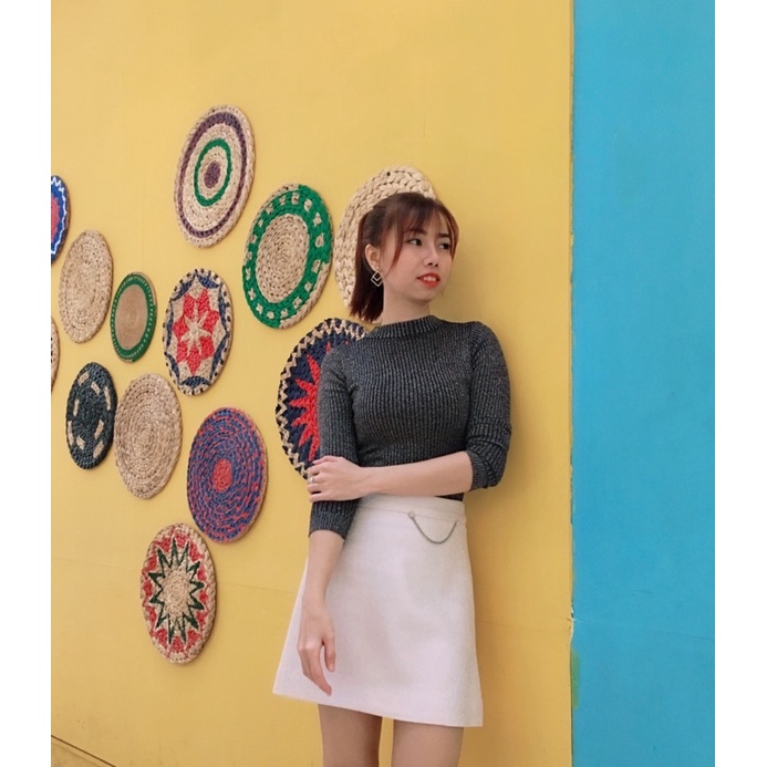 Chân Váy ELISE Màu Kem