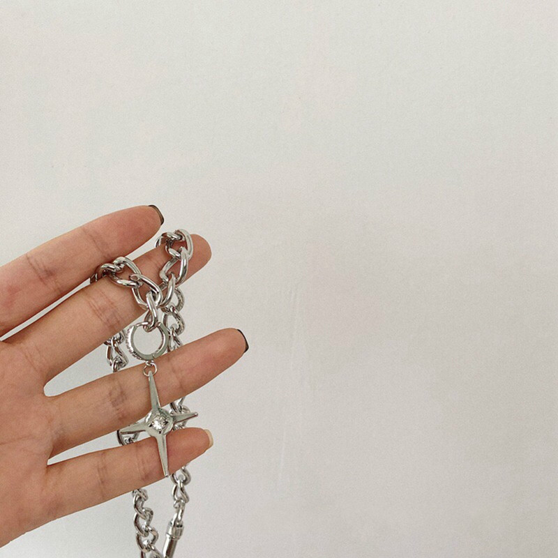 vòng cổ Mặt Thánh Giá Đính Kim Cương Nhân Tạo