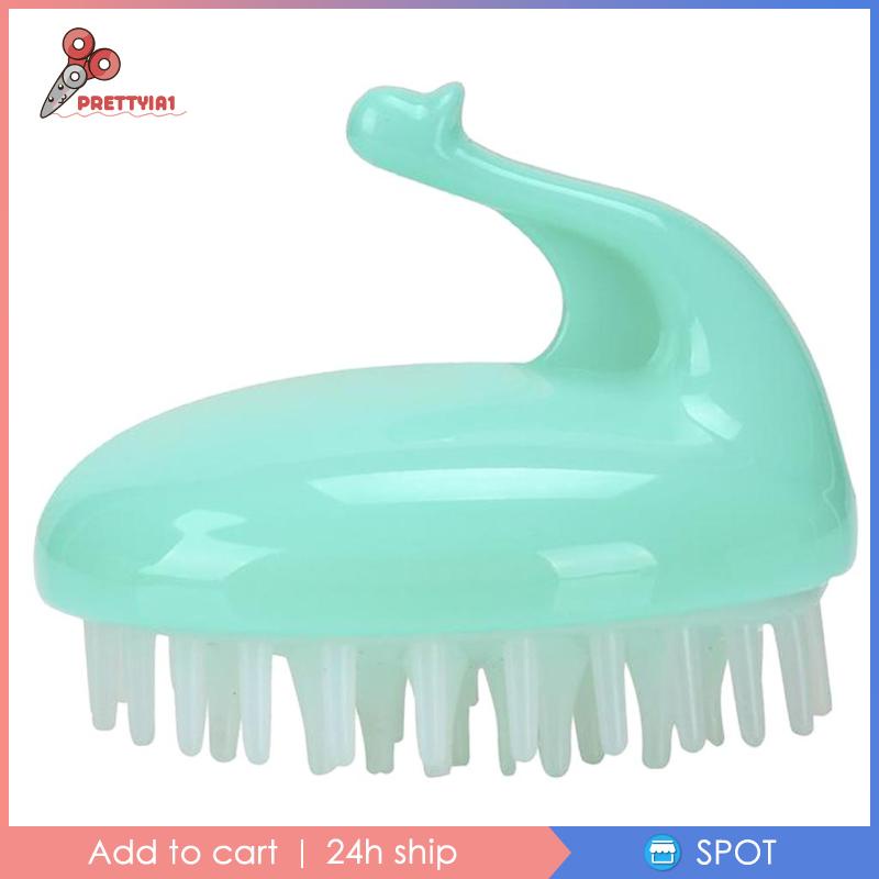 Lược Chải Tóc Massage Da Đầu Khô Và Ướt Prettyia1 Màu Xanh Lá Cho Nữ