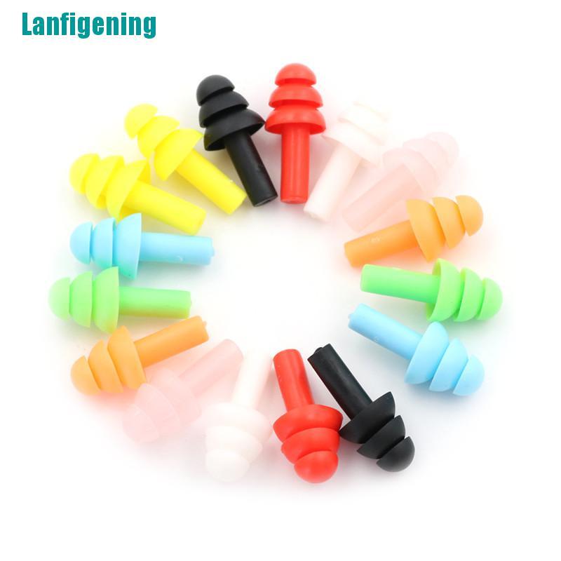 Bộ 20 Nút Silicone Bịt Tai Chống Ồn Khi Ngủ