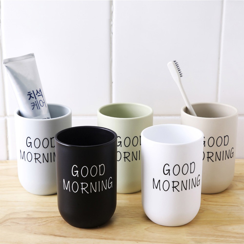 Giá Đỡ Bàn Chải Đánh Răng Bằng Nhựa Chống Trượt Phong Cách Bắc Âu