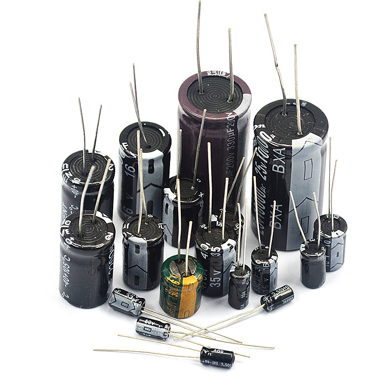 Tụ Điện Nhôm 16/25V/35v/50/10/47/100/220/1000/2200uf RIS Chất Lượng Cao