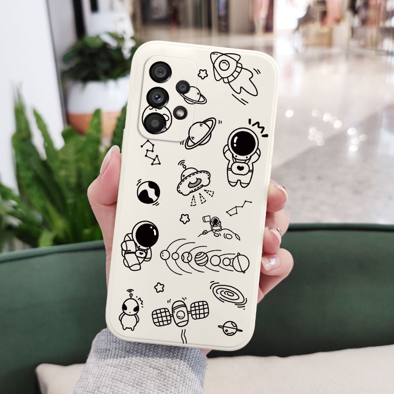 Ốp Lưng Silicone Cho Samsung Galaxy A73 A53 A33 A23 5G