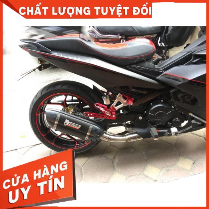 Lon pô Mivv Hàng Chuẩn - Full pass treo pô , lò xo , ống tiêu (Ko có cổ pô nhé)