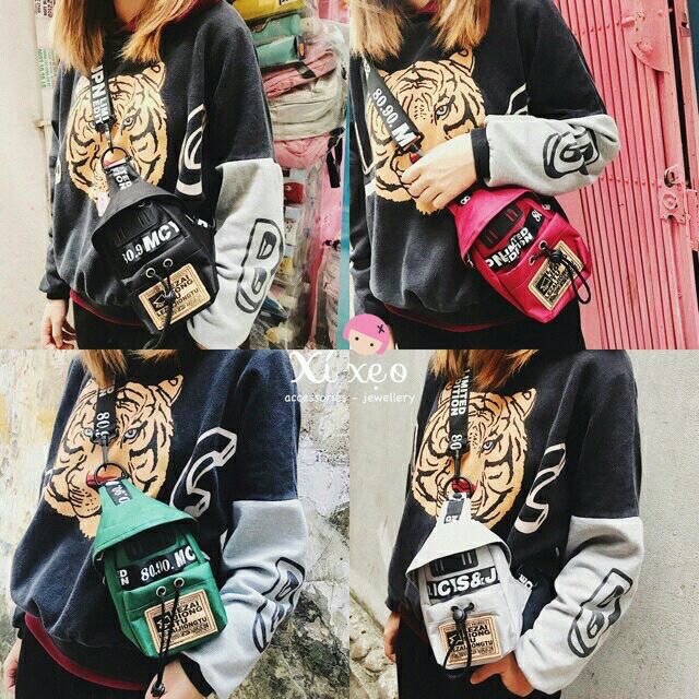 Balo mini đeo chéo thời trang