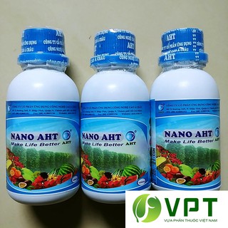Nano Bạc trị nấm khuẩn, tuyến trùng chai 1 Lít