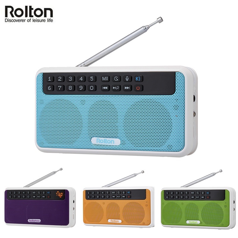 Loa Bluetooth Rolton E500 Kèm Phụ Kiện