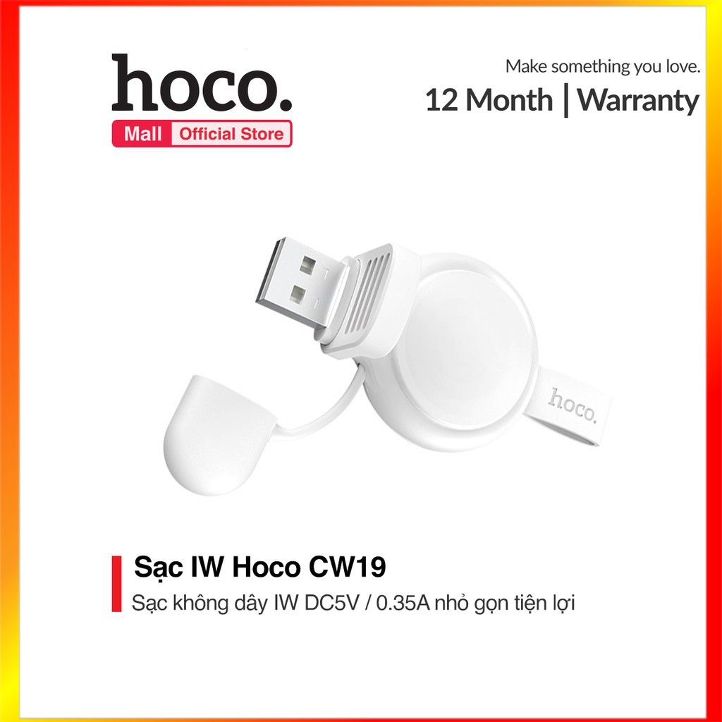 Đế sạc không dây Hoco CW19 cho Apple Watch Series - MrPhukien