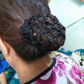 Sỉ 5 Lưới chụp tóc màu đen