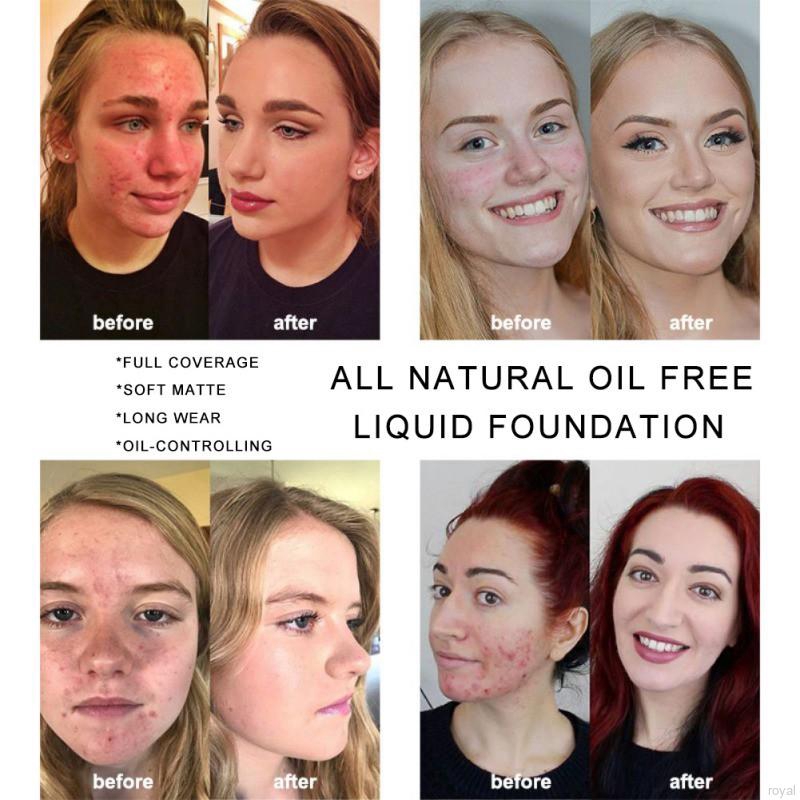 (Hàng Mới Về) Kem Nền Dạng Lỏng Che Phủ Khuyết Điểm Làm Đều Màu Da | BigBuy360 - bigbuy360.vn