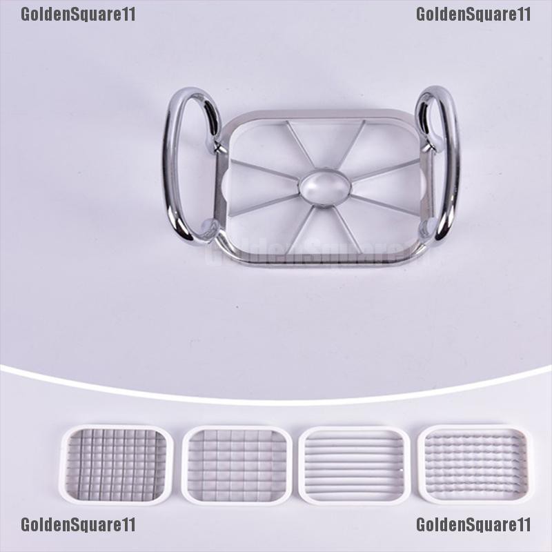 Dụng cụ cắt rau củ trái cây 5 trong 1 bằng thép không gỉ cho nhà bếp