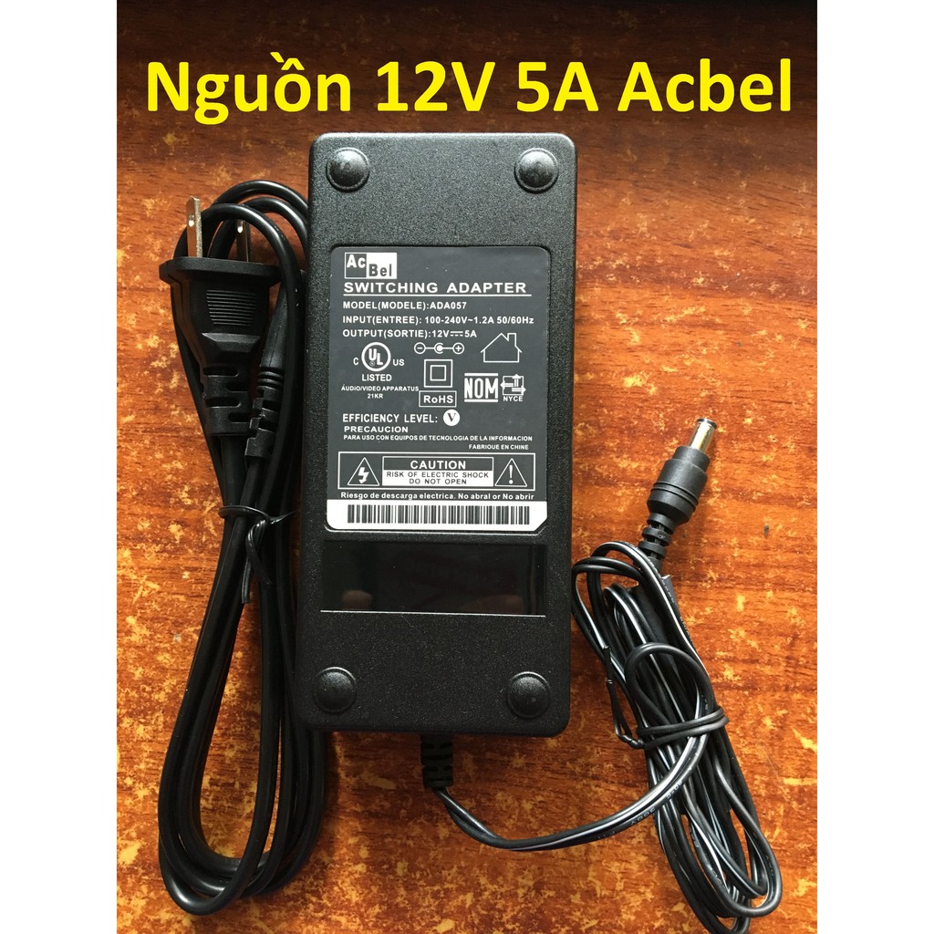 Nguồn 12V 5A Acbel chất lượng cao