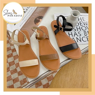 Giày sandal nữ bảng ngang đế bệt thời trang Shoes Paradise SD1NX