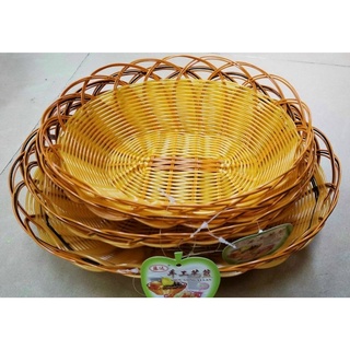 Rổ nhựa giả mây hình Ovan các cỡ