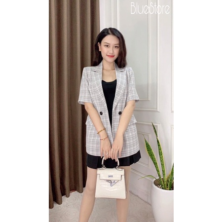 Áo khoác Blazer hè ngắn tay | BigBuy360 - bigbuy360.vn