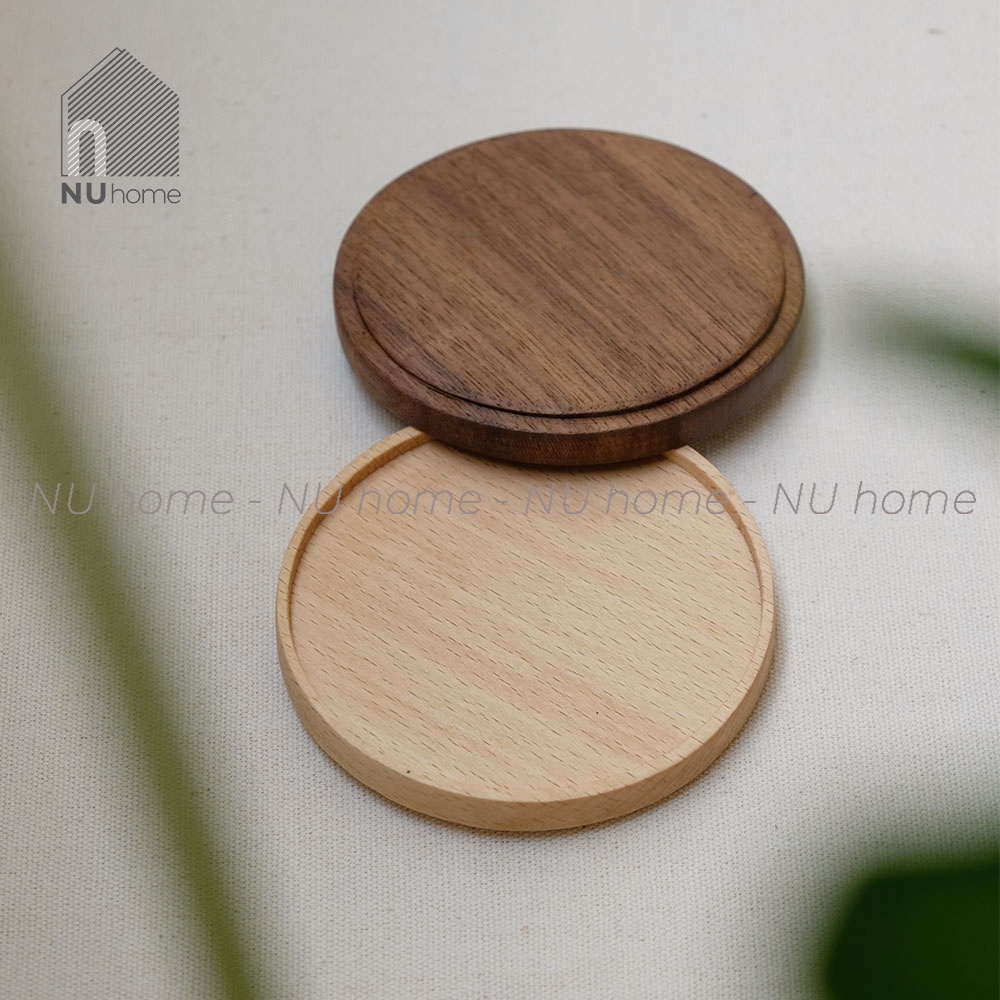 nuhome.vn | Đế gỗ lót ly – Neko, được thiết kế mộc mạc đẹp mắt, đế lót ly cho quán cà phê đẹp mắt
