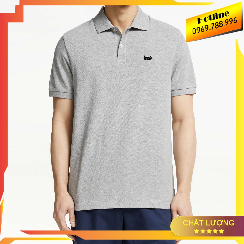 Áo thun nam polo ngắn tay , Logo THÊU,Chất Vải 100% Cotton cá sấu mềm mại