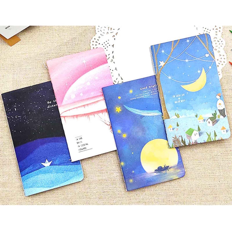 Set 10 Sổ Ghi Chú Mini Tiện Lợi Cho Học Sinh