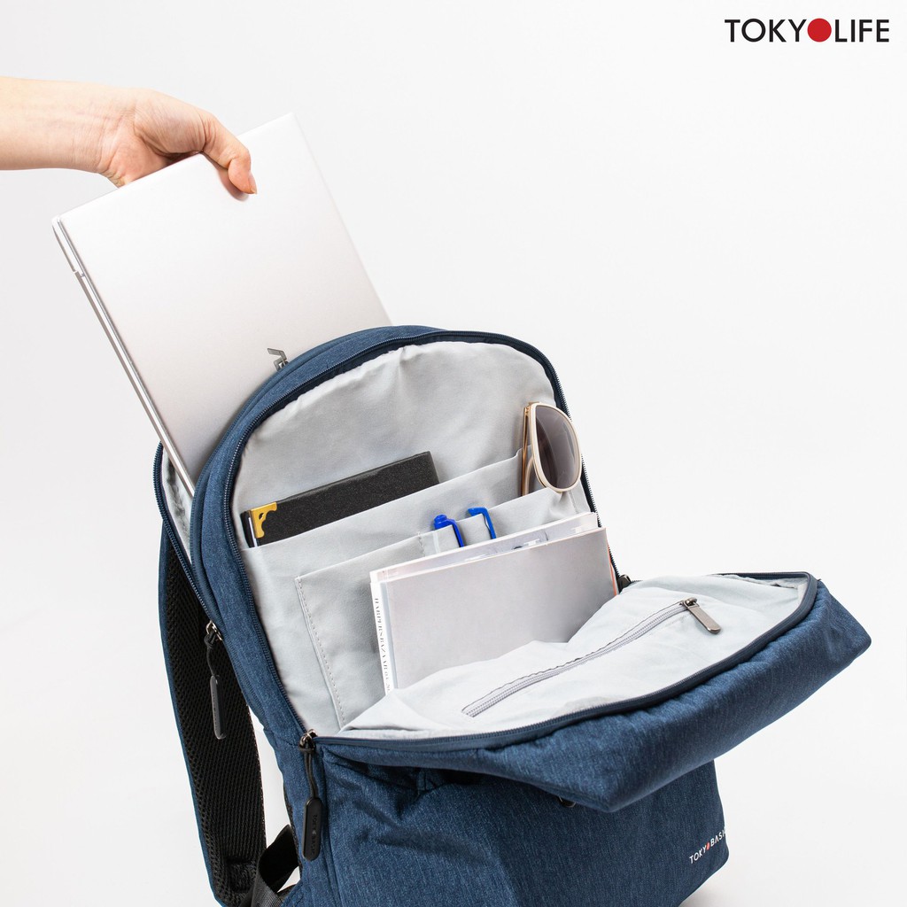 Balo chống nước TOKYOLIFE nhiều ngăn tiện dụng I8BPK300I