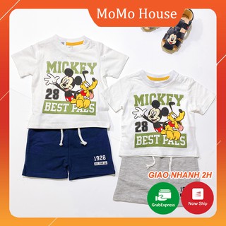 Bộ Cộc Tay Bé Trai Chuột Mickey Friend