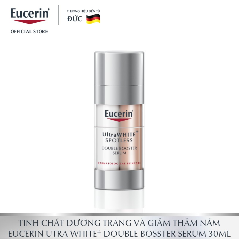 COMBO Tinh Chất Eucerin Giảm Thâm Nám 30ml - Sữa Rửa Mặt Tạo Bọt Eucerin 150g