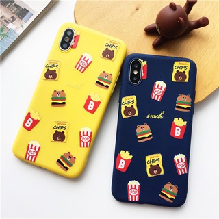 [FREESHIP TỪ 50K] ỐP LƯNG BÁNH GẤU - ỐP IPHONE