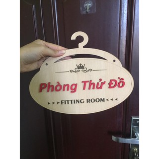 Biển Treo Trang Trí Phòng Thử Đồ