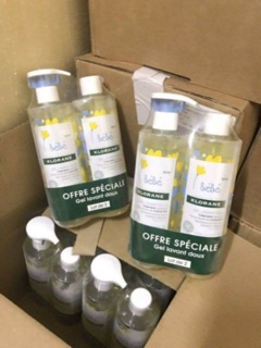 Combo 2 chai sưa tắm Klorane bebe
