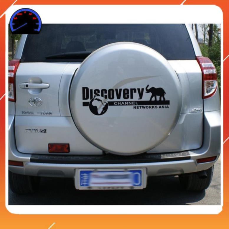 ⚡️FREESHIP TỪ 50K - TOÀN QUỐC⚡️Tem Dán Decal Phản Quang DISCOVERY CHANNEL Phong Cách Kèm Dụng Cụ Dán Tiện Lợi