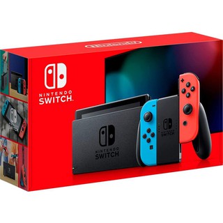 Máy Nintendo Switch with Neon Blue and Neon Red Joy-Con thumbnail