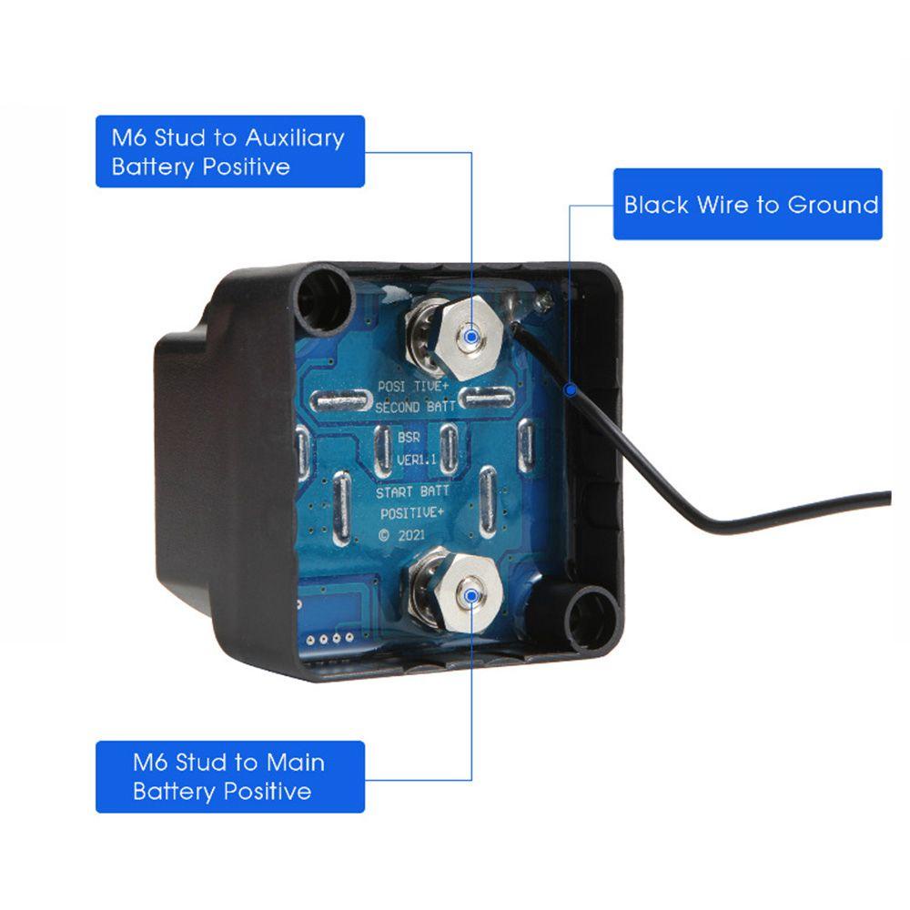 Rơ Le Nhạy Áp Thông Minh Cho Tàu Thuyền VSR 12V 140A