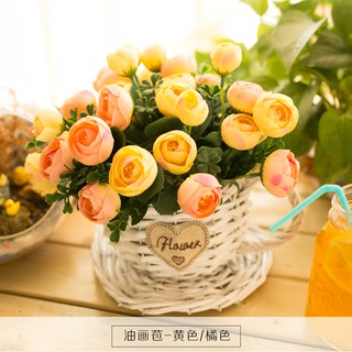 [Order] Hoa lụa lẵng mây