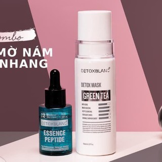 Mẫu mới]Combo tri nám tàn nhang detoxblanc