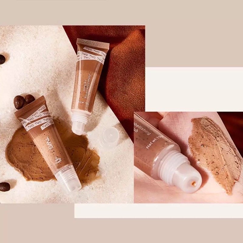Tẩy tế bào chết môi Coffee Lip Scrub 15g dưỡng ẩm Nội địa Trung ILY