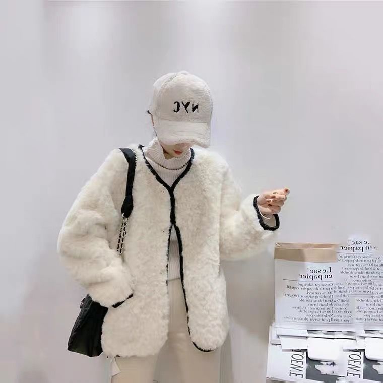 Áo khoác dáng rộng phong cách retro thời trang dành cho nữ