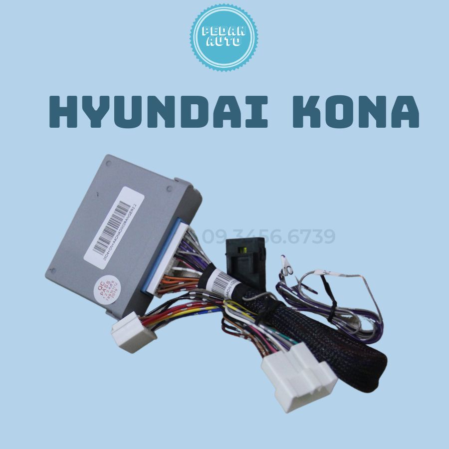 Modul tự động lên xuống kính, auto 1 chạm, chống kẹt của xe Hyunda Kona đời 2018 2019 2020 2021