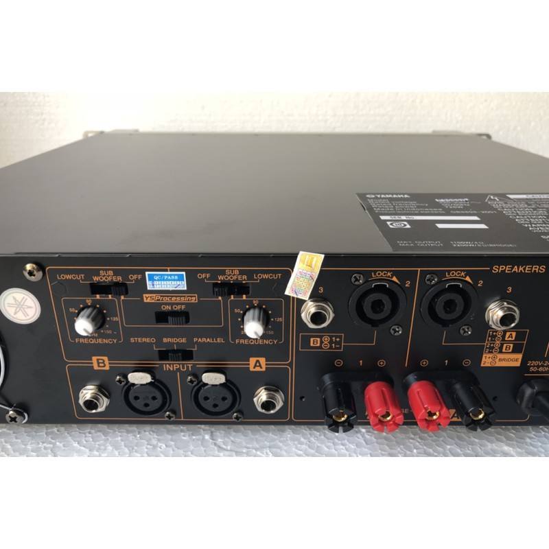 Cục đẩy công suất Yamaha P9500S-40 sò toshiba _ Nhật Việt official .