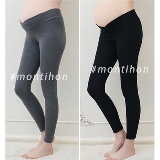 Quần BẦU legging cạp chéo chất zip xịn ( loại dày dặn)