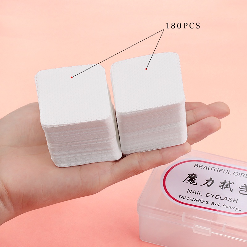 Không gắn với lông mi sạch hơn keo hoặc thuốc tẩy chai nước, tránh làm đông lại keo và làm bẩn vật chủ