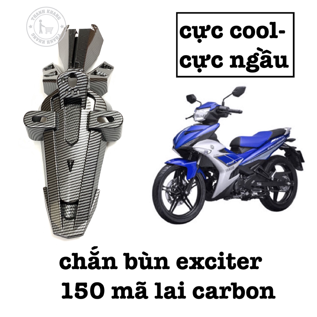 dè sau ex 150 kiểu mã lai carbon thanh khang BOZE09