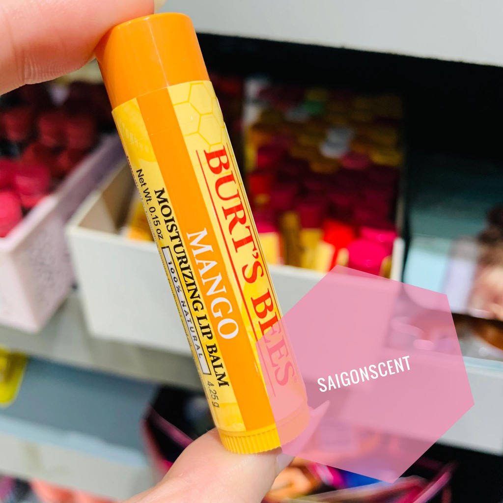 [Mùi ngẫu nhiên] Son dưỡng Burt's Bees Lip Balm ( không màu ) | BigBuy360 - bigbuy360.vn