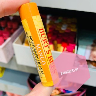 [Mùi ngẫu nhiên] Son dưỡng Burt's Bees Lip Balm ( không màu )