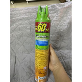 Xịt muổi Jumbo hương chanh 600ml