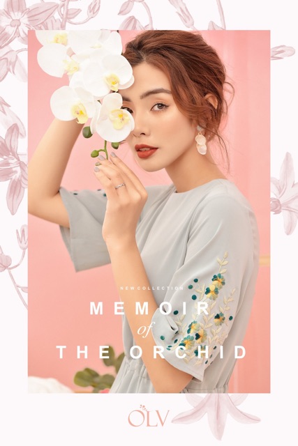 Đầm thêu OLV