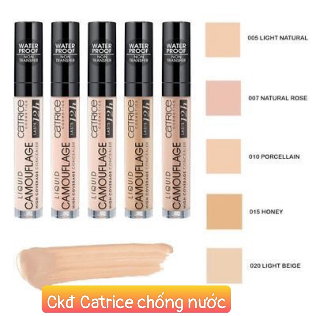 30ML Kem Nền Dưỡng Ẩm Catrice True Skin Hydrating Foundation che phủ hoàn hảo